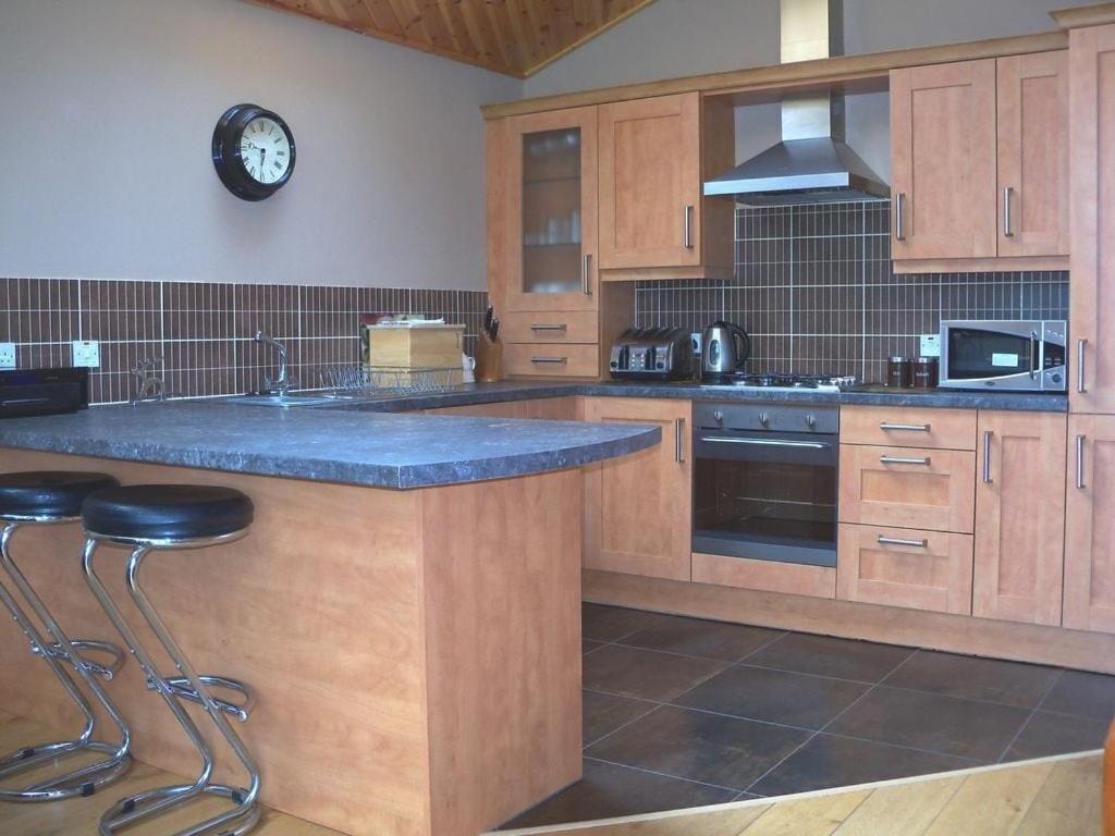 Glengoulandie Lochside Lodge מראה חיצוני תמונה