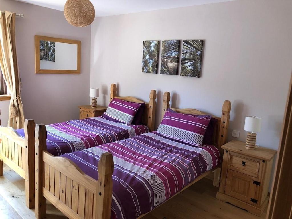 Glengoulandie Lochside Lodge מראה חיצוני תמונה